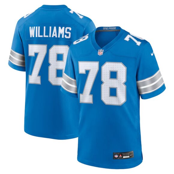 Mens Youths Kids Womens Tyleik Williams Blue Stitched Jersey